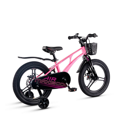 Велосипед MAXISCOO Air Pro 18'' 2025 Розовый Сапфир