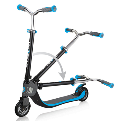 Самокат детский Globber Foldable Flow 125 Голубой