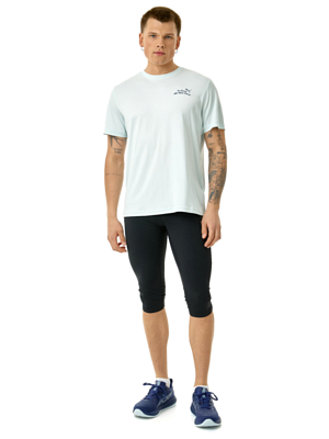 Футболка беговая Puma Graphics Slogan Peaceful Blue