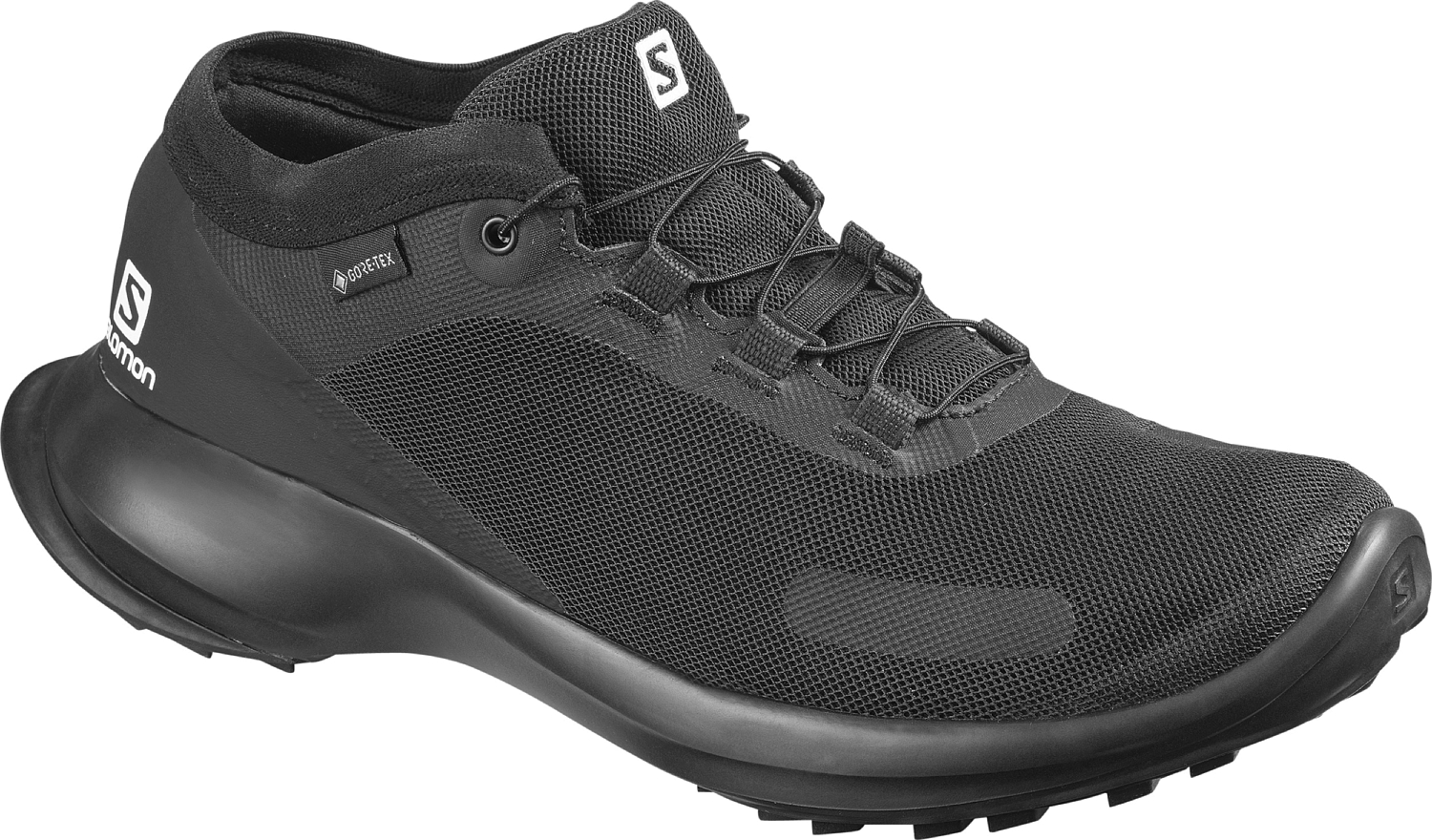 Беговые кроссовки SALOMON Sense feel GTX Black/Black/Black