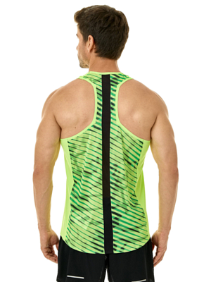 Майка беговая Asics Singlet Green