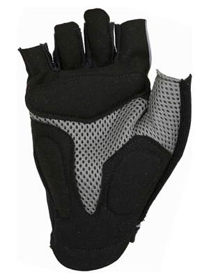 Перчатки Accapi Fingerless Cycling Gloves Gray/White