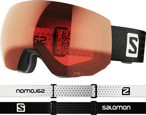 Очки горнолыжные SALOMON 2021-22 Radium Pro Sigma Bk/Ap