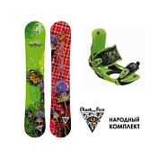Комплект BF2 Сноуборд+Крепления Black Fire 2016-17 SpLAdy (женский)