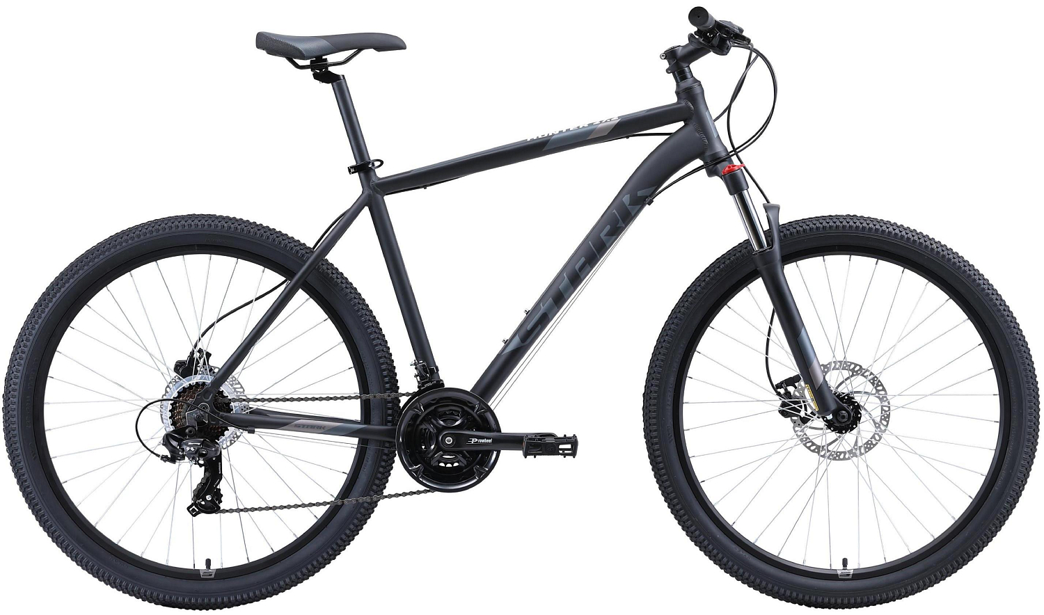 Велосипед Stark Hunter 27.2 HD 2020 черный/серый