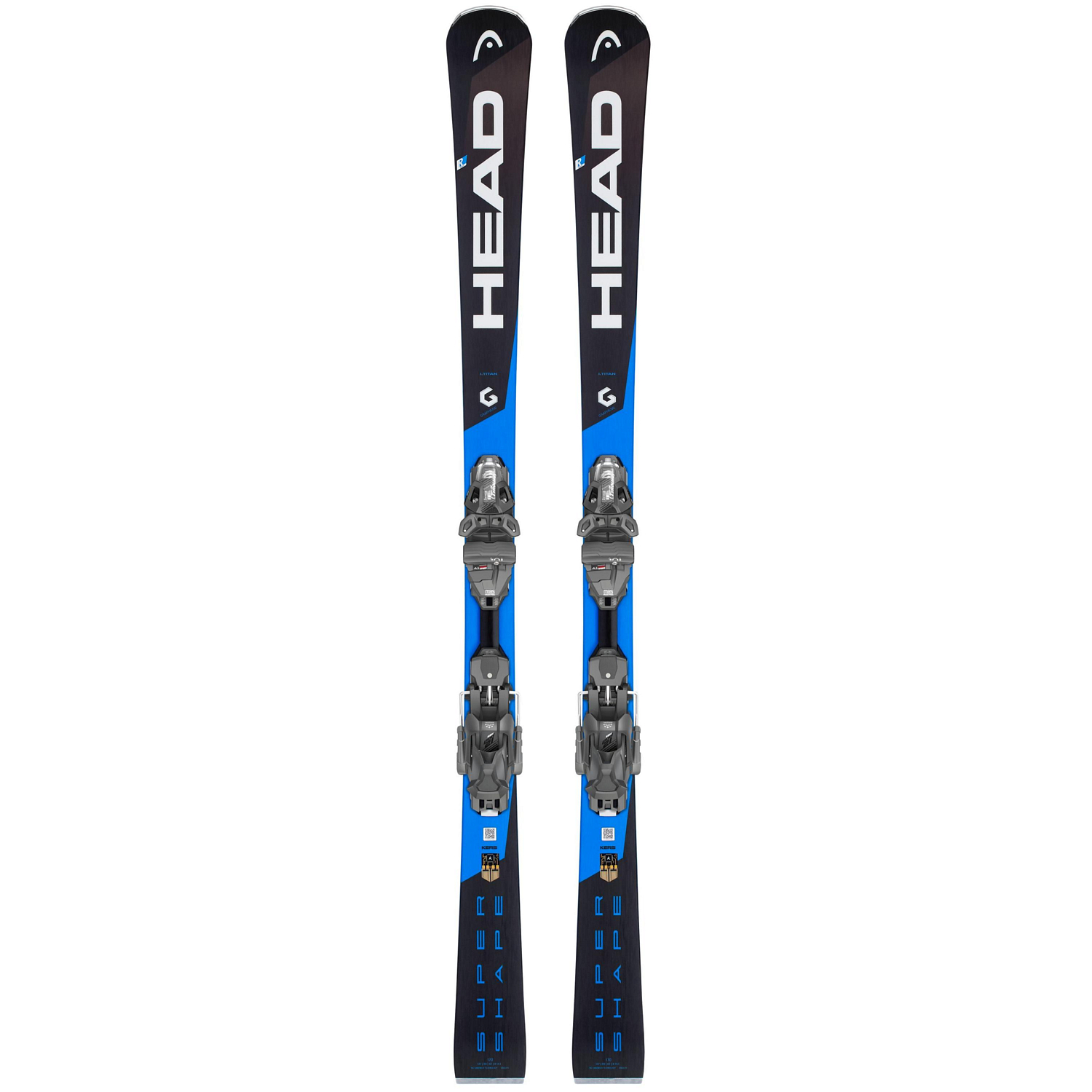 Горные лыжи с креплениями HEAD 2018-19 Supershape i.Titan SW MFPR+PRD 12 GW BRAKE 85 [F] black/blue