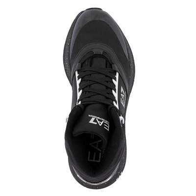 Кроссовки EA7 Emporio Armani X8Z036 Full Black White Drops
