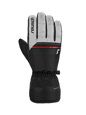 Перчатки REUSCH Snow King White/Fire Red/Black