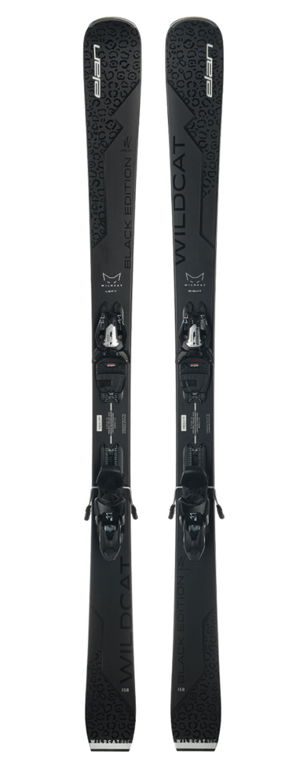 Горные лыжи с креплениями ELAN Wildcat Black Edition 86 C Ps + Elx 11.0 Gw