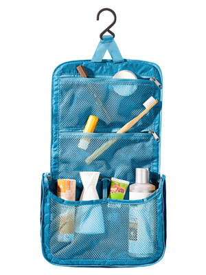 Косметичка Deuter Wash Center Lite II Wave/Ink