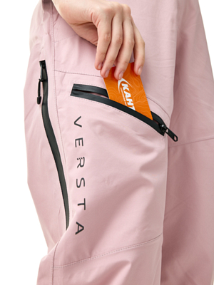 Брюки сноубордические VERSTA Rider Collection Woman Pink