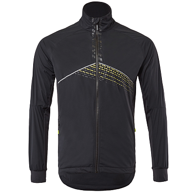 Куртка беговая SILVINI Natisone Black-Lime