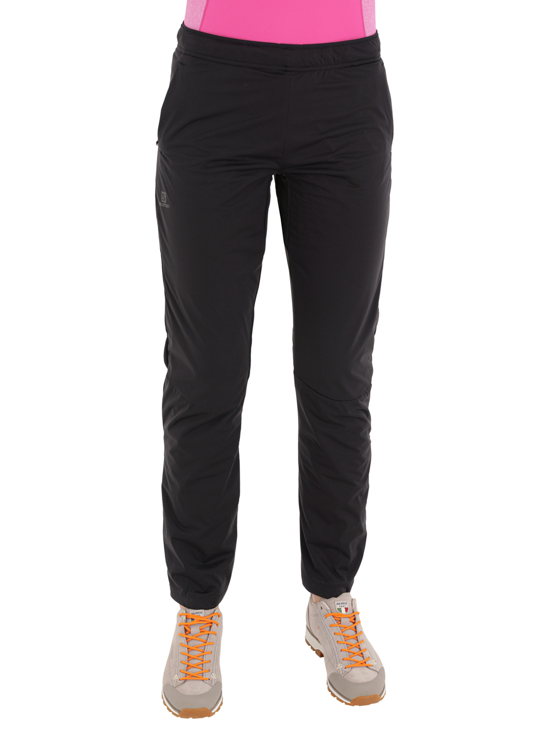 Брюки беговые SALOMON Agile Warm Pant Women'S black