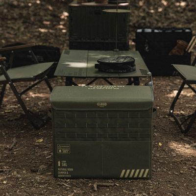 Ящик складной Cargo Container Twin Trash Gray