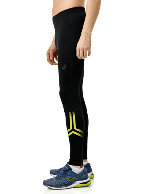 Тайтсы Asics Icon Performance Black/Lemon