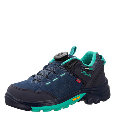 Ботинки Trollkids Kids Gjende Hiker Low Navy/Mint