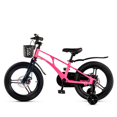 Велосипед MAXISCOO Air Pro 18'' 2025 Розовый Сапфир
