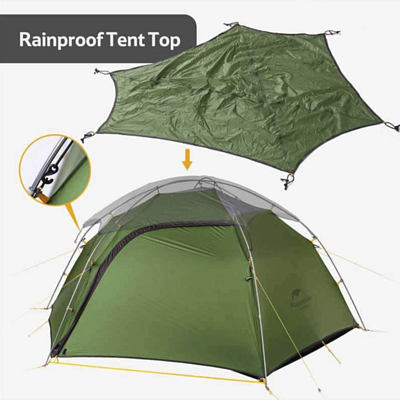 Палатка Naturehike Cloud Peak 2 Man Tent 15D Blue