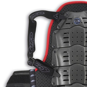 Защита спины NIDECKER Back Support With Body Belt (&gt; Mt. 1,75) Black/Red
