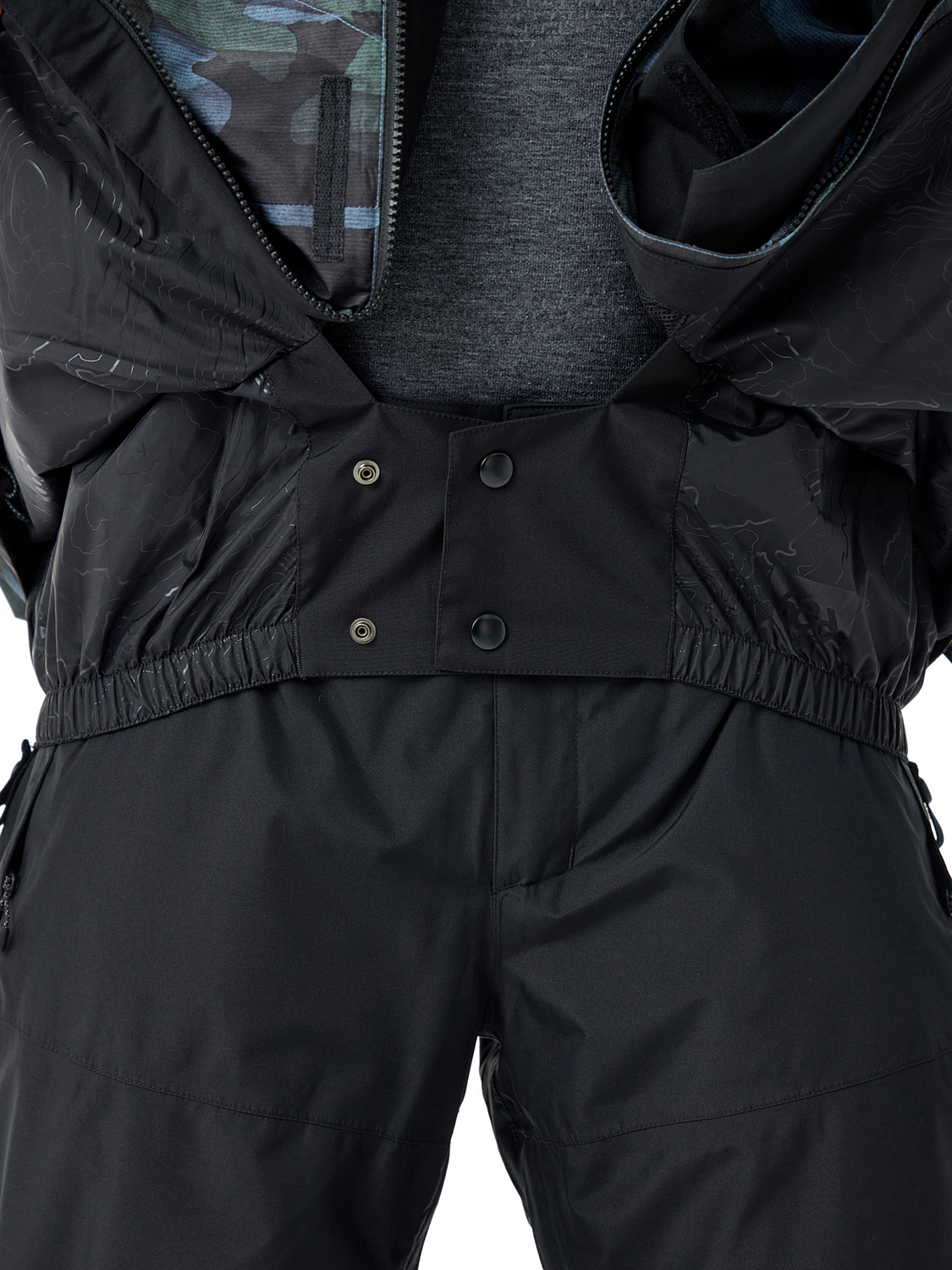 Куртка сноубордическая 686 Gore-Tex Core Steel Blue/Waterland Camo