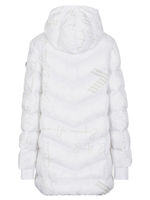 Куртка EA7 Emporio Armani Mountain Winter W Extra Padded Monogram White