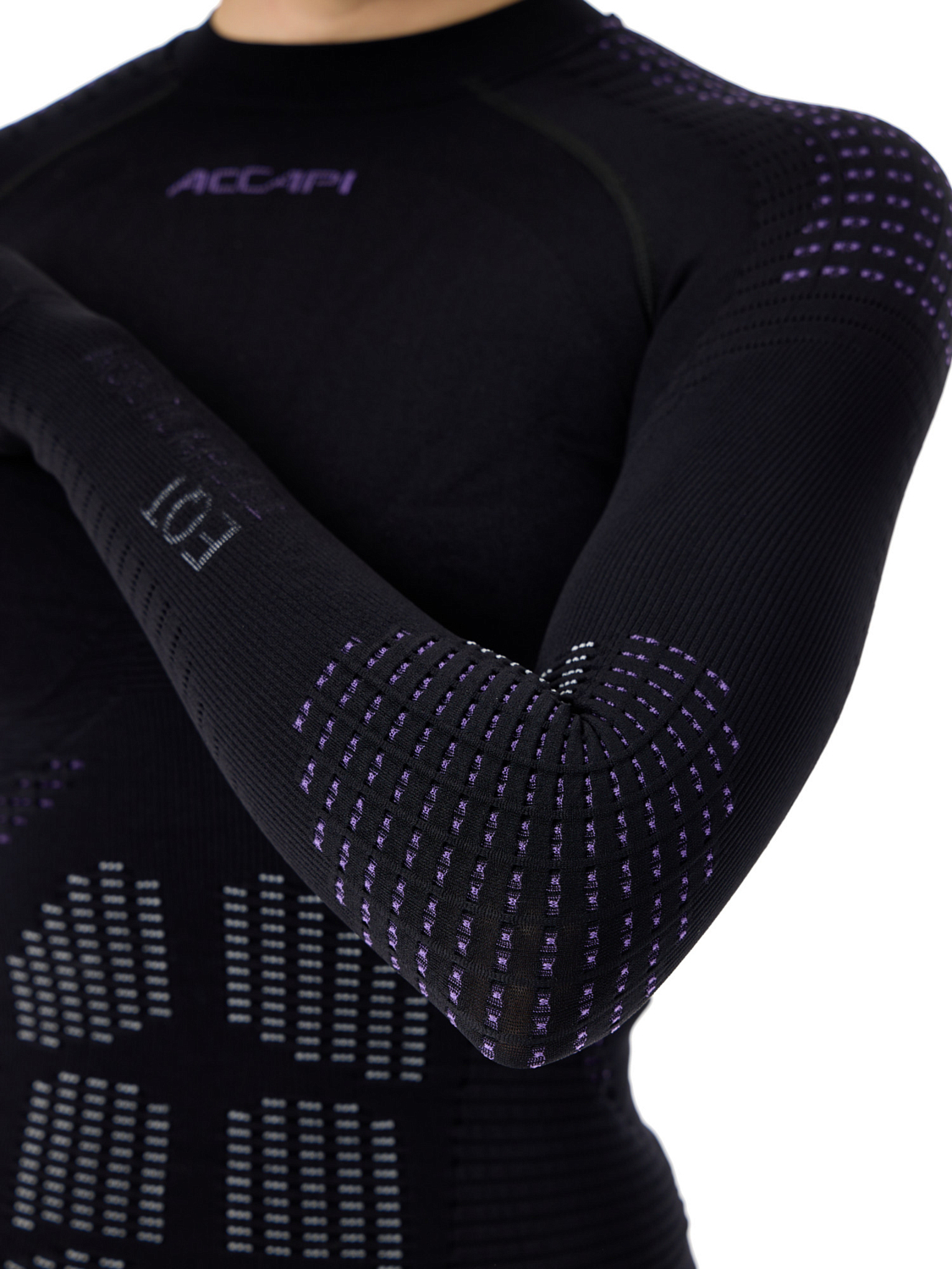 Футболка с длинным рукавом Accapi Synergy Black/Purple