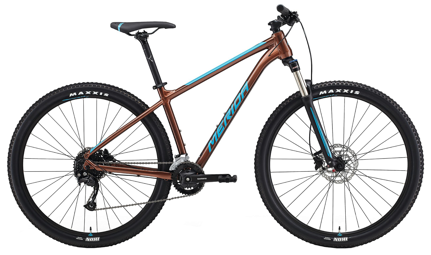 Велосипед MERIDA Big.Seven 100-3x 2021 Bronze/Blue