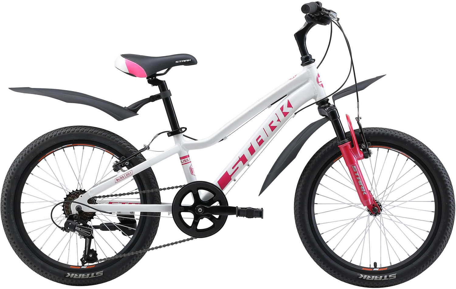 Велосипед Stark Bliss 20.1 V 2019 белый/розовый