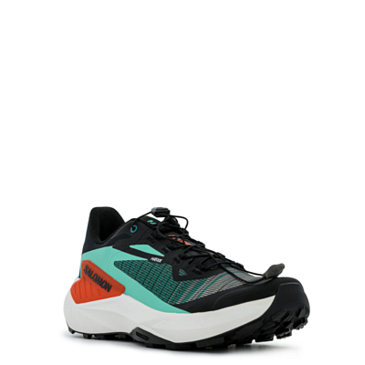 Кроссовки SALOMON Genesis Black/Electric Green/Cherry Tomato