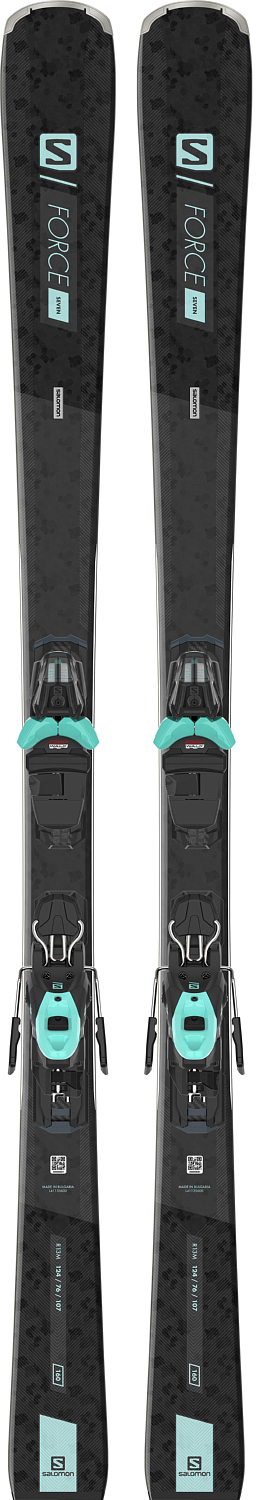 Горные лыжи с креплениями SALOMON 2021-22 E S/Force W 7 + M10 Gw