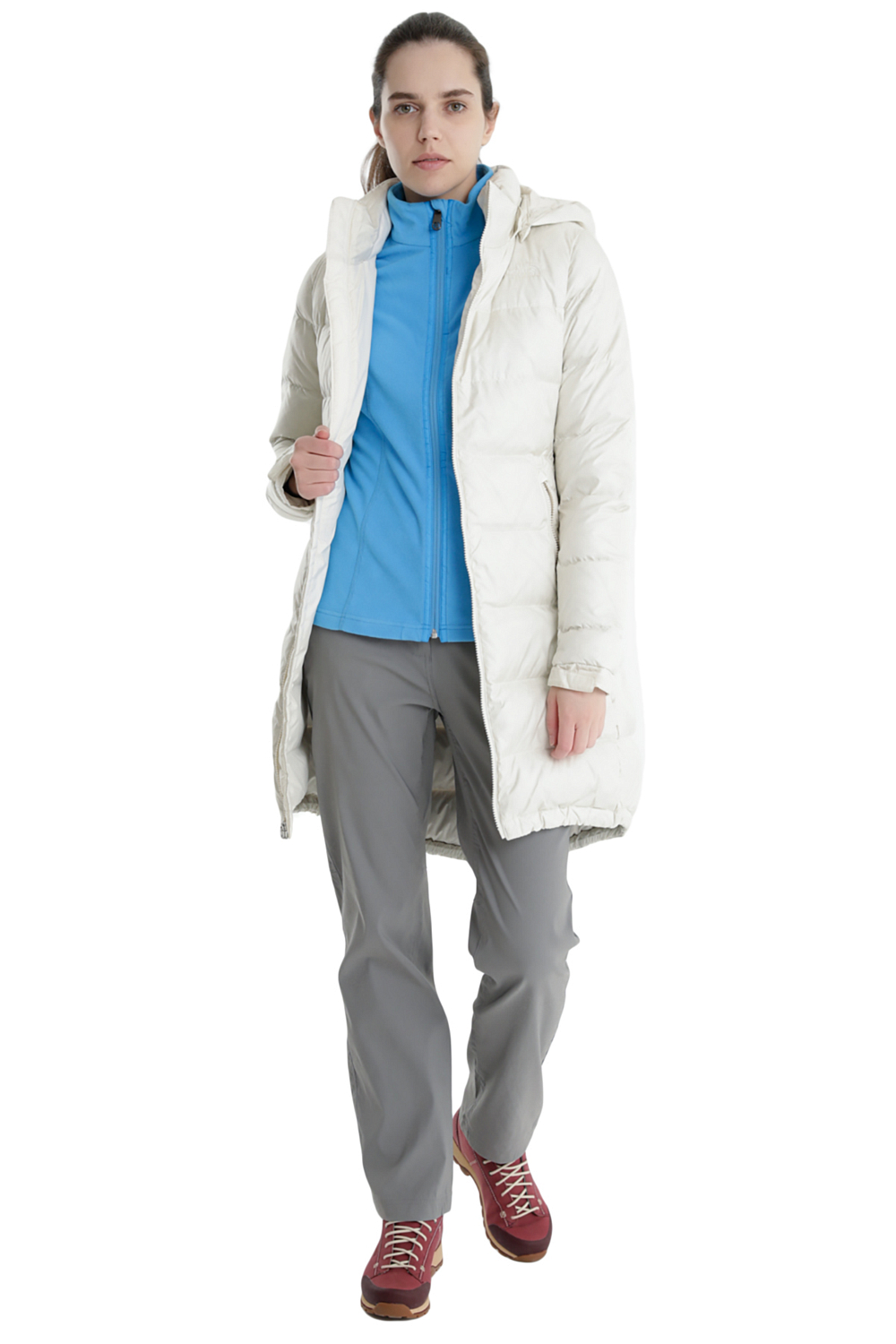 Парка The North Face Metropolis Parka Iii Vintage White