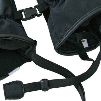 Варежки ROMP Zipper Black
