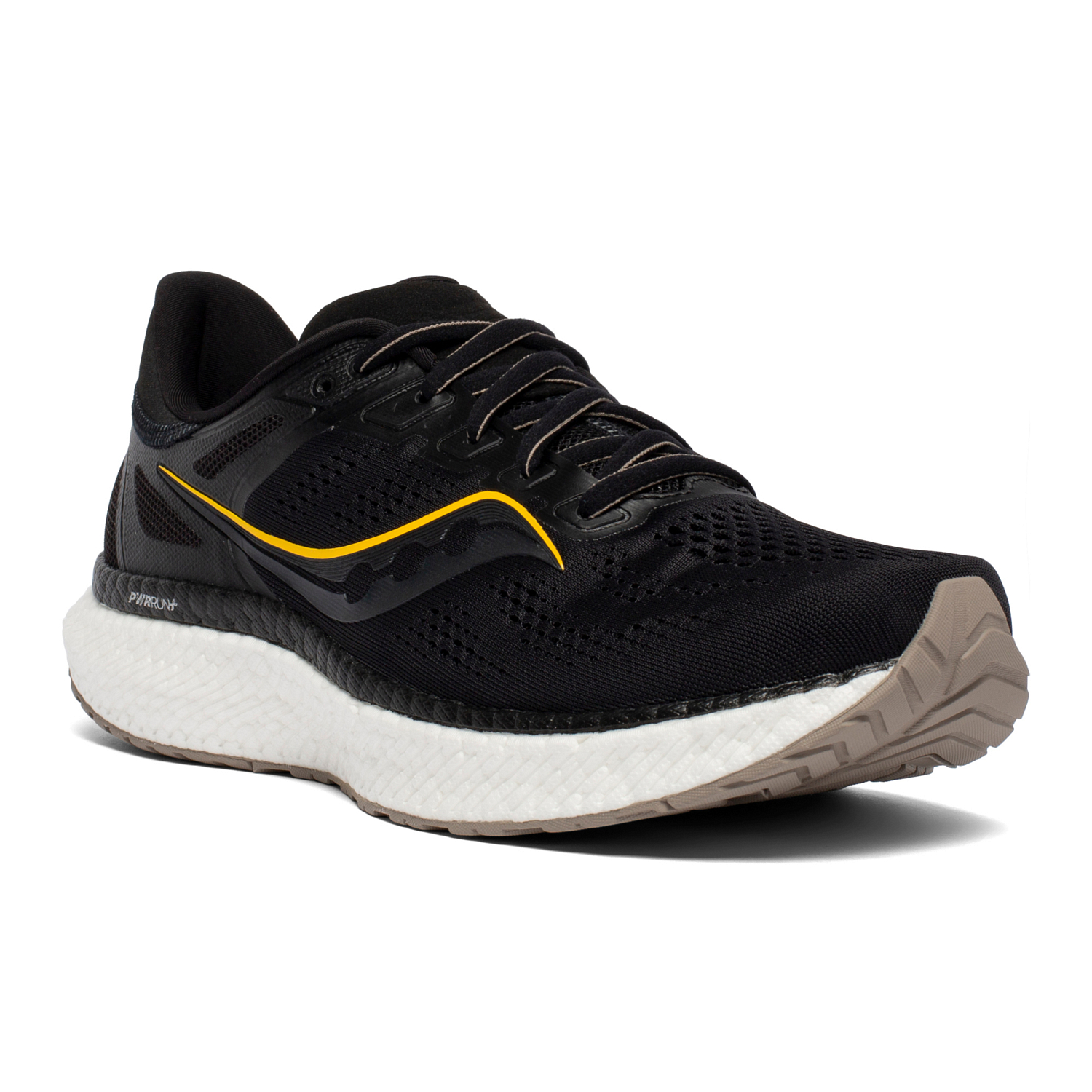 Беговые кроссовки Saucony Hurricane 23 Black/ViziGold