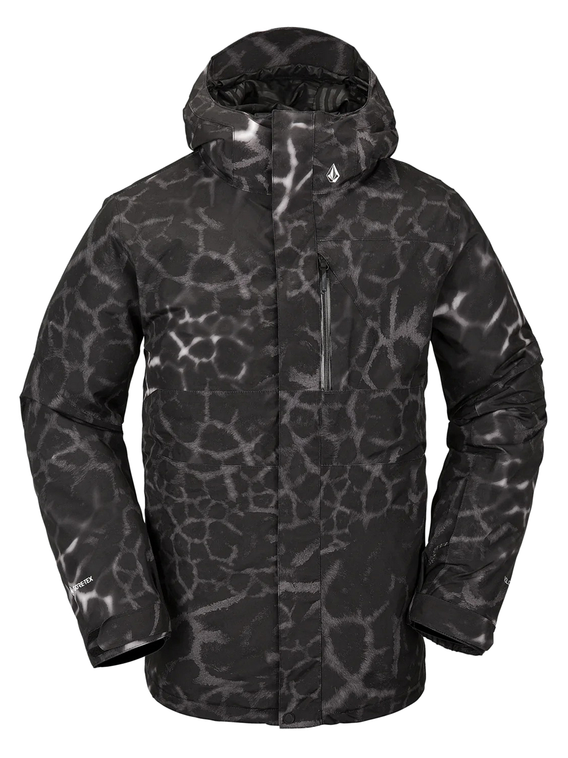 Куртка сноубордическая Volcom L Gore-Tex Black Giraffe