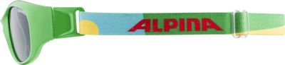 Очки солнцезащитные ALPINA Sports Flexxy Kids Green-Puzzle Gloss/Black Cat. 3