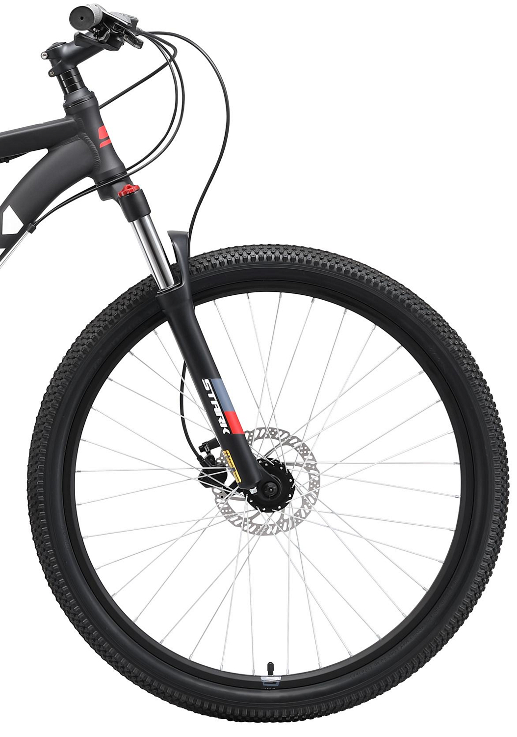Велосипед Stark Hunter 27.2+ HD 2019 Черный/Красный/Серый