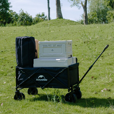Телега Naturehike Light Hw Folding Trolley Black
