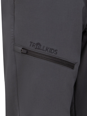 Брюки Trollkids Lysefjord XT Anthracite
