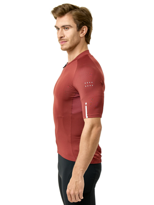 Велоджемпер с коротким рукавом Santic Azuni Red