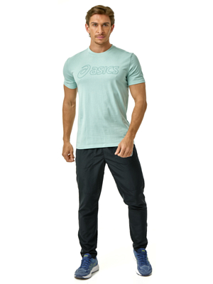 Футболка беговая Asics Logo Light Celadon/Celadon
