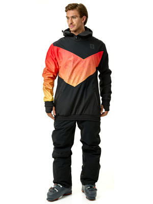 Куртка горнолыжная MAJESTY Shadow Black/Red