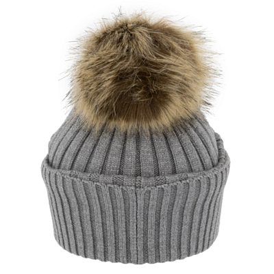 Шапка VIKING Hana Pompon Light Gray