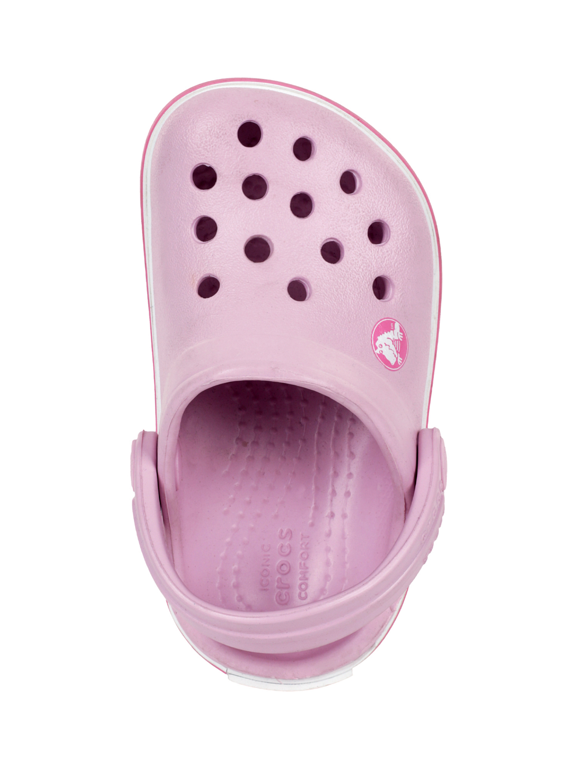 Сандалии детские Crocs Crocband Clog T Ballerina Pink