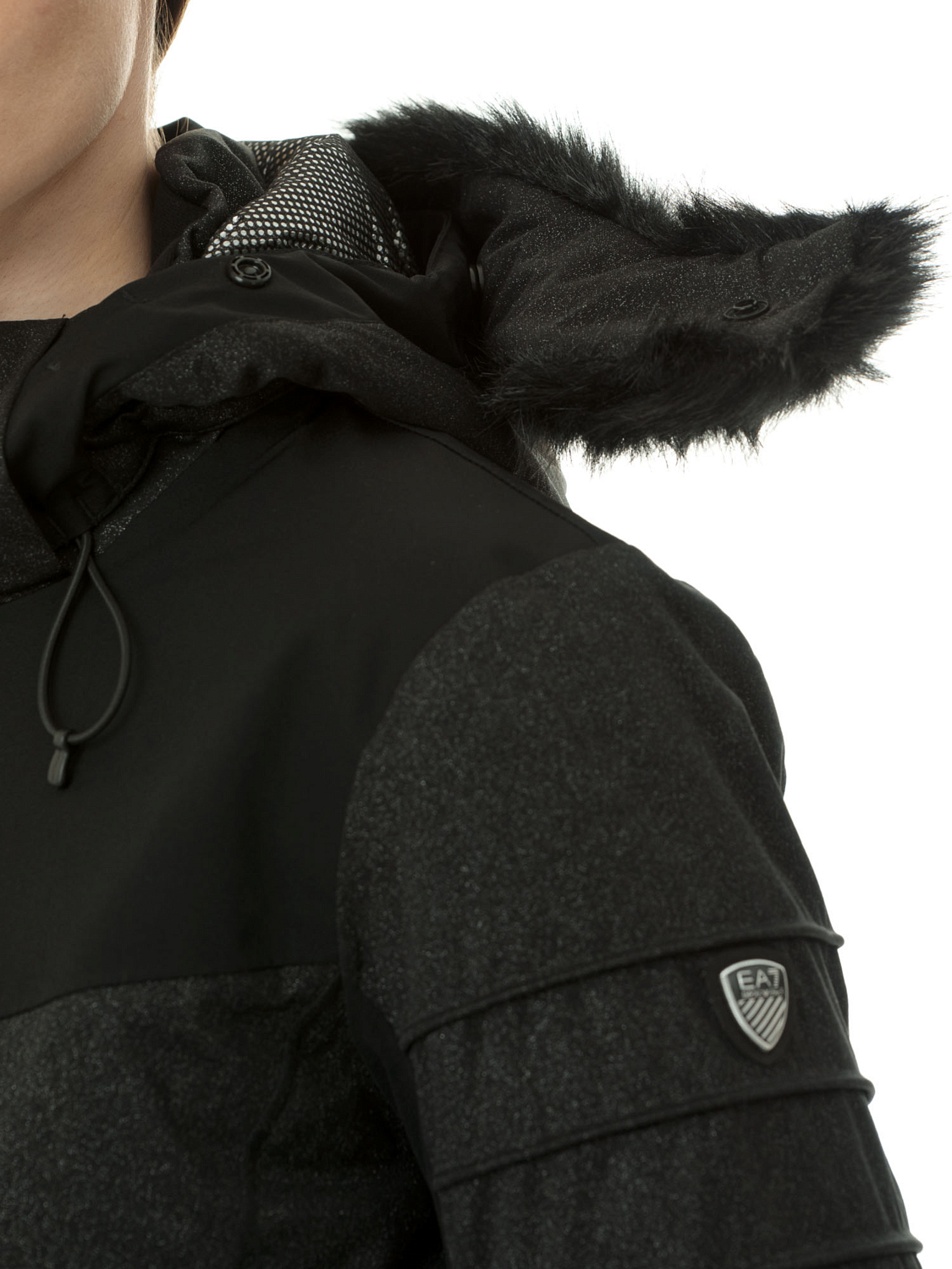Куртка горнолыжная EA7 Emporio Armani Ski W Cortina Fashion Grey Glitter