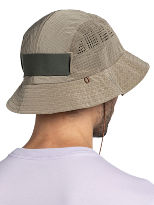 Панама Buff Go Bucket Hat Solid Tundra Khaki