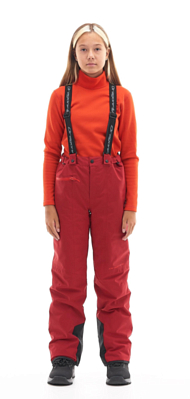 Брюки сноубордические Dragonfly Gravity Teenager Dark Red