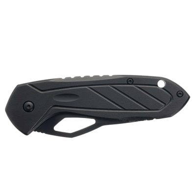 Нож Stinger Knives 80 мм рукоять алюминий Чёрный