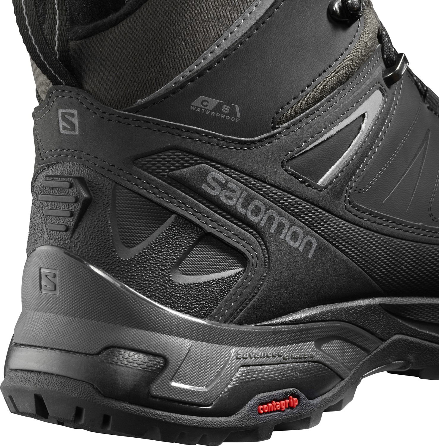 Ботинки SALOMON X ULtra Mid Winter CS WP Black/Phantom/Quiet Shade