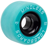 Колеса (4 штуки) для лонгборда Mindless 2021 Viper Wheels 65mm x 44mm Green