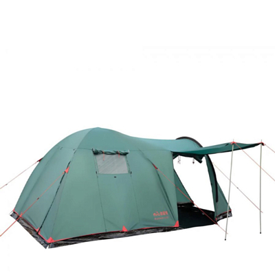 Палатка кемпинговая Tramp Anaconda 4 (V2) Green